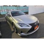 [ оплата общая сумма 3,015,000 иен ] б/у машина Lexus RC TRD полный аэрообвес салон для некурящих один владелец 