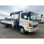 [ оплата общая сумма 4,800,000 иен ] б/у машина Hino Ranger 4 уровень с краном левый правый откидной борт балансир 