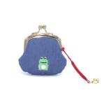 小銭が貯まる丸形2.6寸「がま口」...