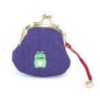 小銭が貯まる丸形2.6寸「がま口」...