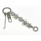 [01-26] Anteprima ANTEPRIMA цветочный узор очарование кольцо для ключей брелок для ключа [. земля ломбард ][. земля ломбард ]