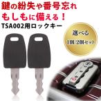 【2個セット 予備用】tsaロックキー 