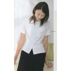 事務服　ブラウス　オーバーブラウス　夏服　半袖 ゆとりシルエット