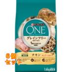 ショッピングピュリナワン ピュリナ ワン キャット ドライ グレインフリー1歳以上 チキン 1.6kg×6個