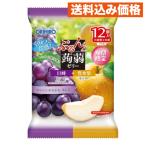 オリヒロ　ぷるんと蒟蒻ゼリー　巨峰＋豊水梨 １２個