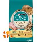 ショッピングピュリナワン ピュリナ ワン キャット ドライ グレインフリー1歳以上 チキン 1.6kg×4個