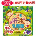 ユニマットリケン こども肝油＆乳酸菌ドロップグミ 100粒 ぶどう風味 / 栄養補助食品