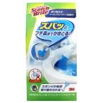 スリーエムジャパン　3M　スコッチ・ブライト　取り替え式　トイレクリーナー　洗剤付　(1セット)　トイレブラシ