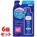 《セット販売》　ロート製薬 デオコ スカルプケアシャンプー つめかえ用 (370mL)×6個セット 詰め替え用　送料無料