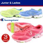 Champion J190 チャンピオン キッズ ジュニア レディース スニーカー シューズ 幅広 3E 子供靴 女の子 ガールズ