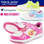 Yahoo! Yahoo!ショッピング(ヤフー ショッピング)Champion CPN J194 チャンピオン キッズ ジュニア レディース スニーカー 幅広3E 子供靴 女の子 ドット 水玉 シューズ アサヒ