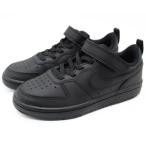 ナイキ NIKE スニーカー キッズ ジュニア 靴 黒 ブラック 軽量 軽い シンプル 人気 ブランド コート ボロー COURT BOROUGH LOW RECRAFT(PS) DV5457-002