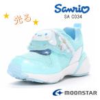  Sanrio Cinnamoroll светится обувь moon Star SA C034 LED спортивные туфли антибактериальный дезодорация девочка текстильная застёжка sanrio moonstar ребенок обувь 