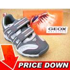 GEOX ジオックス　J8108M ダークグレー/グレー-C0105│ 子供ブランドスニーカー 17.0cm-25.5cm