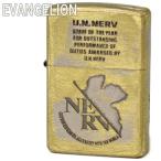 ZIPPO ジッポー エヴァンゲリオン 新劇場版 U.N.NERV AWARD VER. ユーズド仕上げ シリアルナンバー刻印