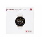 HUAWEI WATCH GT 3 42mm ホワイトレザー スマートウォッチ