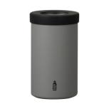 シービージャパン ペットボトル ホルダー グレー Mサイズ 保温 保冷 ステンレス 真空 断熱 BOT GOMUG