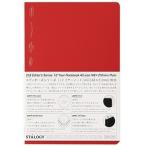 ni Tom zSTALOGY Note 1/2 year Note A5 одноцветный красный S4144