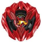BEYBLADE X Bay Blade X [ одиночный товар ] [05] гонг n Buster 2-80Q( metal пальто : красный ) BX-48 Random бустер Vol.9 ( простой упаковка ) одиночный товар [ Bay код приложен ]