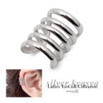  ушные каффы металл аллергия серебряный 925 18KGP.... какой . серебряный серебряный уголок. дыра нет одна сторона уголок для 