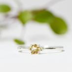 リング　シトリン SV925 トリア CB051BS