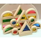 [ ликвидация запасов ] в машине дерево baby Kids акрил прозрачный красочный свет .. структура скорейший образование развивающая игрушка радуга сборка блок 