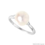 ショッピング真珠 真珠 パール リング 指輪 プラチナ アコヤ真珠 8.0mmUP 6月誕生石 プレゼント 京セラ