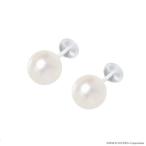 ショッピングKYOCERA パールセラミックピアス(7.0mm〜7.5mm/スタッド/アコヤ真珠)