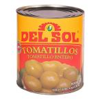 10％OFF トマティージョス デルソル 缶詰 794g(固形量480g) DEL SOL TOMATILLOS WHOLE TOMATILLO 缶詰　セット 非常食 保存食 長期保存 MX04