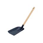 バーベキュー用品☆炭スコップ (鉄製) 鉄 木柄十能 特大 (1-0775-1201)