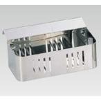 シンク用品 ステンレス製 18-0　流掛式　クリーナーケース　シングル　小　(1-0794-0402)