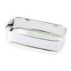 シンク用品 ステンレス製 18-8　スポンジ入れ　18cm　（メッシュタイプ・着脱式）　(1-0794-0701)