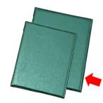 e.. кожа Touch меню книжка LB-401 ( большой ) зеленый меню подставка * настольный автограф * меню книжка * высококлассный (1-2066-0104)