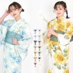 1人で簡単着付け 浴衣 子供 セット 女の子 【安心の 浴衣セット 2-4点セット レトロ H】 キッズ 小学生 中学生 ジュニア くすみ 生成 きなり ユカタ ゆかた (rg)