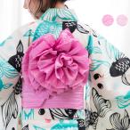 (作り帯 しわ) 浴衣 帯 作り帯 兵児帯 大人 レディース 2colors(rg)