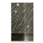 紬新品正絹粋なタタキ染め上品な金彩...