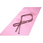 「正絹夏物絽」扇面に花柄地紋帯揚げ...