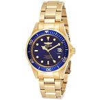 腕時計 Invicta Men's Pro Diver 37.5mm Gold Tone Stainless Steel Quartz Watch, Gold