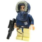 Han Solo (Hoth) - LEGO Star Wars Mini Figure with Short Blaster and Fur Hoo