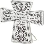 Cathedral Art LQP119 Sponsor Message Cross, 13cm 並行輸入品