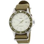 腕時計 [タイメックス]TIMEX カレイドスコープ ベージュダイアル オリーブナイロンストラップ T2P035 メンズ  並行輸入品