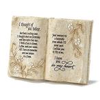 Jozie B 246200 Thought of You Today in Memory Book Shape Plaque 並行輸入品