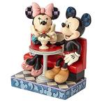 Enesco Disney Traditions by Jim Shore Mickey and Minnie Mouse Soda Shop Fig