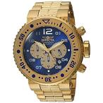 腕時計 Invicta Men's Pro Diver Quartz Watch with Stainless-Steel Strap, Gold, 29.3