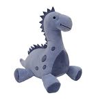 Bedtime Originals Roar Dinosaur Plush Rex, Blue 並行輸入品