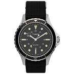 腕時計 Timex Men's Navi XL 41mm Stainless Steel Quartz Fabric Strap, Blue, 20 Casu 並行輸入品