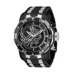 腕時計 Invicta Marvel Men's 48mm Pro Diver Scuba Black Panther Black Silver Two To