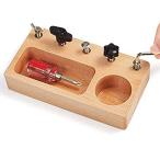 MONT PLEASANT Montessori Screw Driver Board for Kids Basic Skills Education