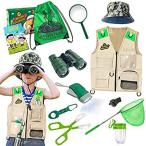 ESSENSON Outdoor Explorer Kit &amp; Bug Catcher Kit with Vest, Outdoor Toy Gift 並行輸入品