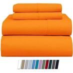 AMAY 100% Organic Cotton Sheets Set, 800 Thread Count Long Staple Cotton, S